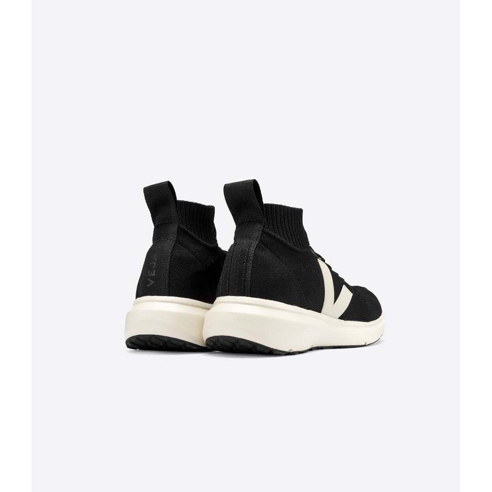 Veja V-KNIT RICK OWENS MID Schoenen Heren Zwart | NL 288AHK